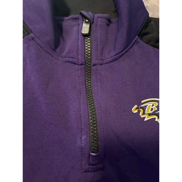 Baltimore Ravens Purple Embroidered Jacket youth sz 14/16 - Picture 10 of 11